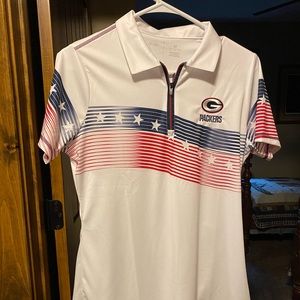 NWT Packers golf shirt